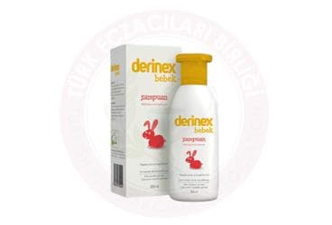 DERINEX BEBEK SAC VE VUCUT SAMPUANI 250 ml İlaç Görseli