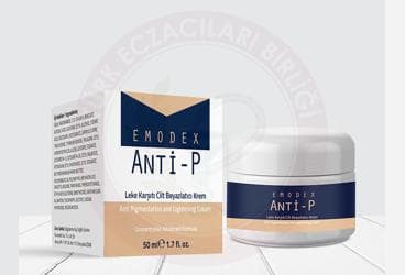 EMODEX ANTI-P LEKE KARSITI CILT BEYAZLASTIRICI KREM 50 ml İlaç Görseli