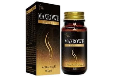 MAXROWE KAPSUL BIOTIN VE ASTAKSANTIN ICEREN TAKVIYE EDICI GIDA 60 kapsül İlaç Görseli