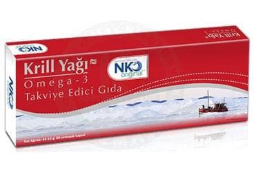 NKO KRILL YAGI OMEGA 3 KAPSUL 60 kapsül İlaç Görseli