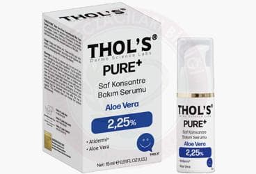 THOLS PURE+ SAF KONSANTRE BAKIM SERUMU %2.25 ALOE VERA 15 ml şişe İlaç Görseli