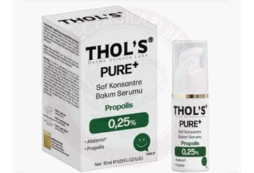 THOLS PURE+ SAF KONSANTRE BAKIM SERUMU %0.25 PROPOLIS 15 ml şişe İlaç Görseli