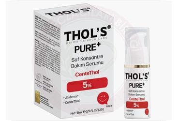 THOLS PURE+ SAF KONSANTRE BAKIM SERUMU %5 CENTETHOL 15 ml şişe İlaç Görseli