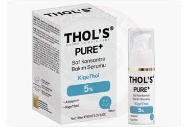 THOLS PURE+ SAF KONSANTRE BAKIM SERUMU %5 KIGETHOL 15 ml şişe İlaç Görseli