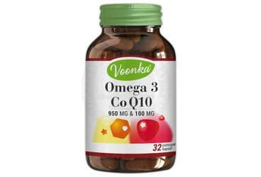 VOONKA OMEGA 3 CO Q10 KAPSUL 32 kapsül İlaç Görseli