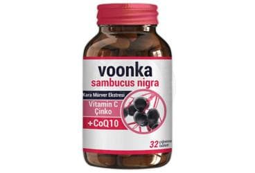 VOONKA SAMBUCUS NIGRA CIGNEME TABLET 32 tablet İlaç Görseli