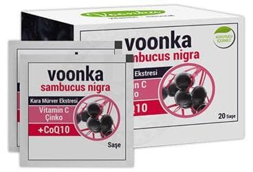 VOONKA SAMBUCUS NIGRA SASE 20 saşe İlaç Görseli