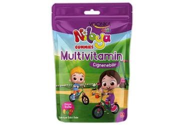 VOONKA KIDS NILOYA GUMMIES MULTIVITAMIN CIGNENEBILIR TAKVIYE EDICI GIDA 60 tablet İlaç Görseli