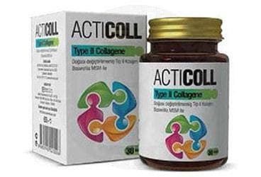 ACTICOLL TIP II KOLAJEN, BOSWELLIA SERRATA VE MSM UCEREN TAKVIYE EDICI GIDA 30 kapsül İlaç Görseli
