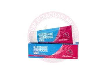 MIRADERM GLUCOSAMINE CONDROIDINE MSM KREM 100 ml tüp İlaç Görseli