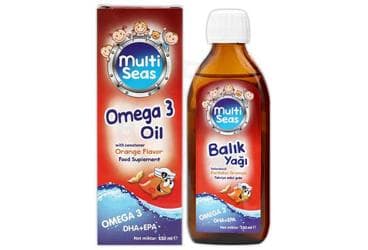 MULTI SEAS OMEGA 3 OIL 150 ml şişe İlaç Görseli