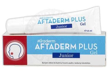 AFTADERM PLUS GEL JUNIOR 15 ml tüp İlaç Görseli