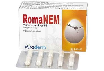 ROMANEM YUMURTA ZARI KAPSULU 30 kapsül İlaç Görseli