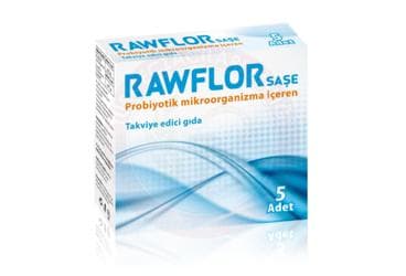 RAWFLOR SASE PROBIYOTIK MIKROORGANIZMA ICEREN TAKVIYE EDICI GIDA 5 saşe İlaç Görseli