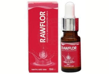 RAWFLOR PROBIYOTIK MIKROORGANIZMA DAMLA TAKVIYE EDICI GIDA 10 ml şişe İlaç Görseli