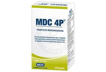 MDC 4P PROBIYOTIK KAPSUL 10 kapsül İlaç Görseli