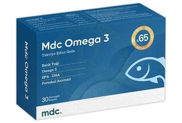 MDC OMEGA 3 SOFTGEL KAPSUL 30 kapsül İlaç Görseli