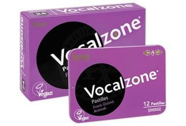 VOCALZONE FRENKUZUMLU SEKERSIZ PASTIL 12 pastil İlaç Görseli