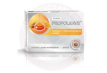 KEYDROPS PROPOLSAVE BAL ILE TATLANDIRILMIS PROPOLIS ICEREN PASTIL TAKVIYE EDICI GIDA 12 pastil İlaç Görseli