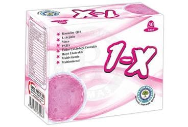 1-X TAKVIYE EDICI GIDA SASE 30 saşe İlaç Görseli