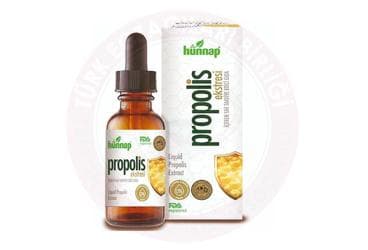 HUNNAP PROPOLIS EKSTRESI ICEREN SIVI TAKVIYE EDICI GIDA 30 ml şişe İlaç Görseli