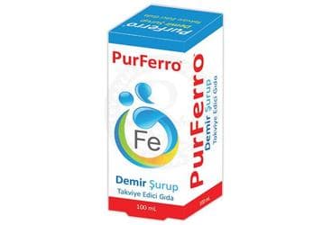PURFERRO DEMIR SURUP 100 ml şişe İlaç Görseli