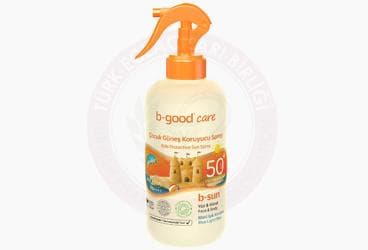 B-GOOD COCUK GUNES KORUYUCU SPREY SPF50+ 150 ml şişe İlaç Görseli