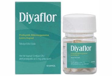 DIYAFLOR KAPSUL 10 kapsül İlaç Görseli