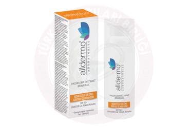 ALLDERMO HASSAS CILTLER ICIN GUNESTEN KORUYUCU YUZ BAKIM KREMI SPF 50+ 50 ml şişe İlaç Görseli