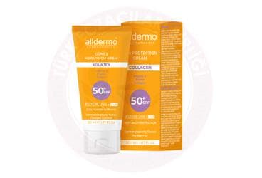 ALLDERMO KOLAJEN GUNES KREMI SPF50+ 50 ml tüp İlaç Görseli