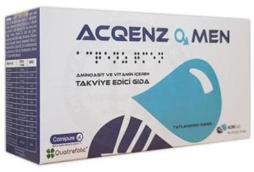 ACQENZ QMEN TAKVIYE EDICI GIDA 30 saşe İlaç Görseli