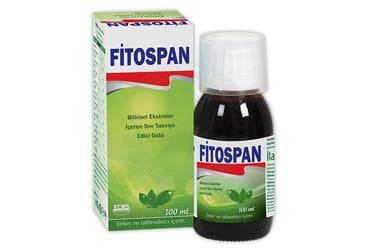 FITOSPAN BITKISEL EKSTRELER ICEREN SIVI TAKVIYE EDICI GIDA 100 ml şişe İlaç Görseli
