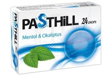PASTHILL OKALIPTUS MENTOL 24 pastil İlaç Görseli