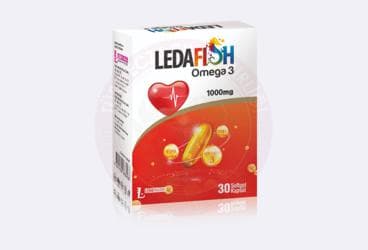 LEDAFISH OMEGA 3 KAPSUL 1000 mg 30 kapsül İlaç Görseli