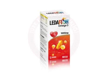 LEDAFISH OMEGA 3 KAPSUL 1000 mg 60 kapsül İlaç Görseli