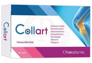 COLLART TABLET 30 tablet İlaç Görseli