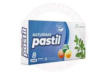 NATURMAX PASTIL MAVI 8 pastil İlaç Görseli