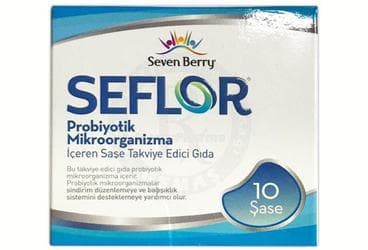 SEVEN BERRY SEFLOR PROBIYOTIK MIKROORGANIZMA ICEREN SASE TAKVIYE EDICI GIDA 10 saşe İlaç Görseli