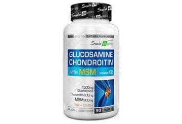 BIGJOY GLUCOSAMINE CHONDROITIN WITH MSM 90 tablet İlaç Görseli