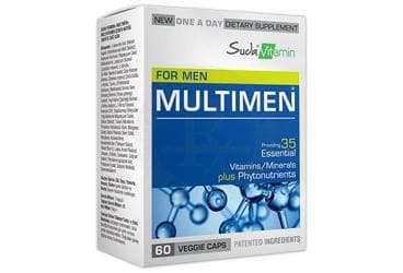 SUDA VITAMIN MULTIMEN KAPSUL 60 kapsül İlaç Görseli