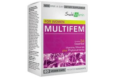 SUDA VITAMIN MULTIFEM KAPSUL 60 kapsül İlaç Görseli