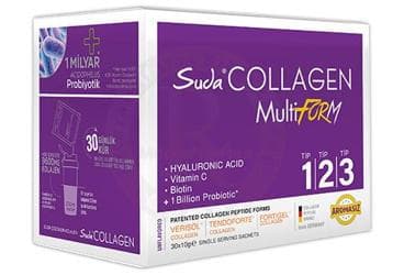 SUDA COLLAGEN MULTIFORM AROMASIZ SASE 30x10gr saşe İlaç Görseli