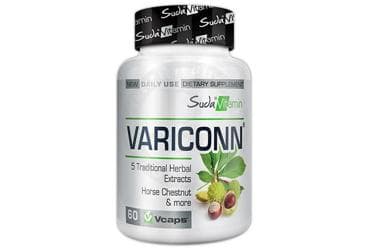 SUDA VITAMIN VARICONN TAKVIYE EDICI GIDA 60 kapsül İlaç Görseli