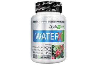 SUDA VITAMIN WATERX TAKVIYE EDICI GIDA 60 kapsül İlaç Görseli
