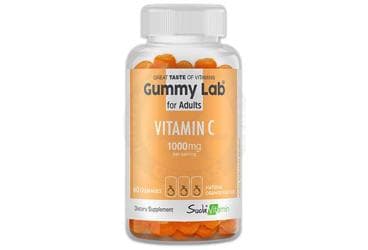 GUMMYLAB VITAMIN C FOR ADULTS PORTAKAL GUMMIES 1000 mg 60 tablet İlaç Görseli