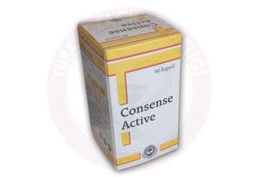 CONSENSE ACTIVE GIDA TAKVIYESI KAPSUL 60 kapsül İlaç Görseli