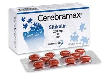CEREBRAMAX SITIKOLIN KAPSUL 250 mg 30 kapsül İlaç Görseli