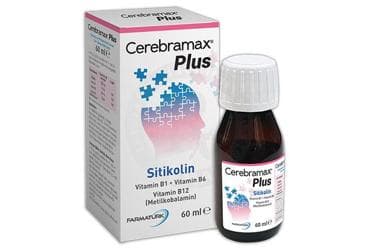CEREBRAMAX SITIKOLIN PLUS SURUP 250 mg 60 ml şişe İlaç Görseli