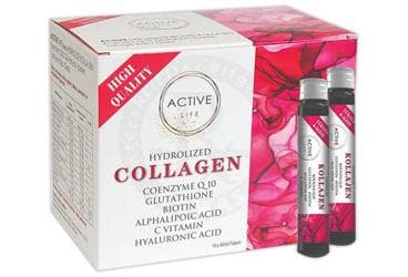 ACTIVE LIFE HYDROLIZED COLLAGEN TAKVIYE EDICI GIDA 14x40 ml flakon İlaç Görseli