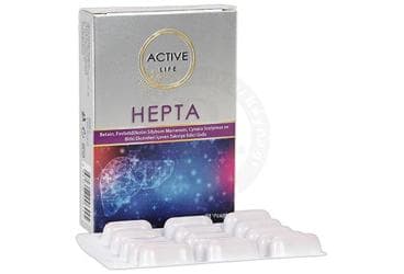ACTIVE LIFE HEPTA TAKVIYE EDICI GIDA KAPSUL 30 kapsül İlaç Görseli